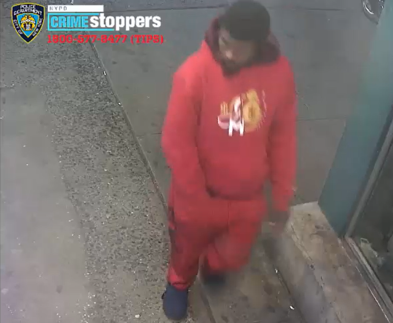 Security cameras captured images of the suspect.