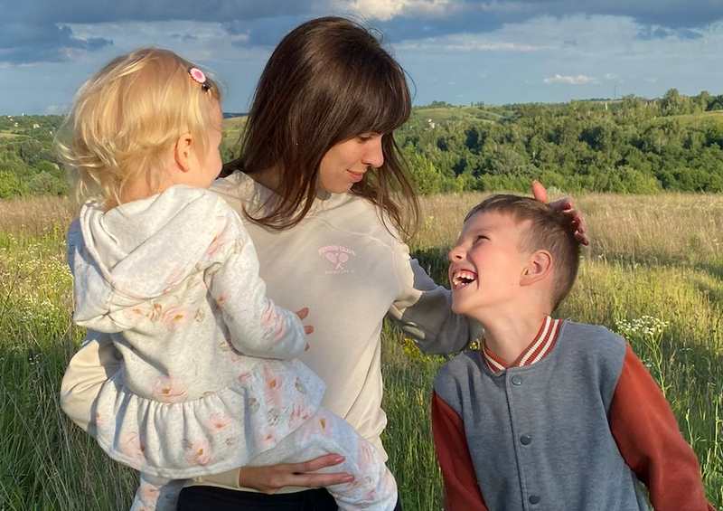 Victoriia Alimpiieva reflected on her new life in Brooklyn after fleeing her native Ukraine with her children at the onset of Russia's invasion.