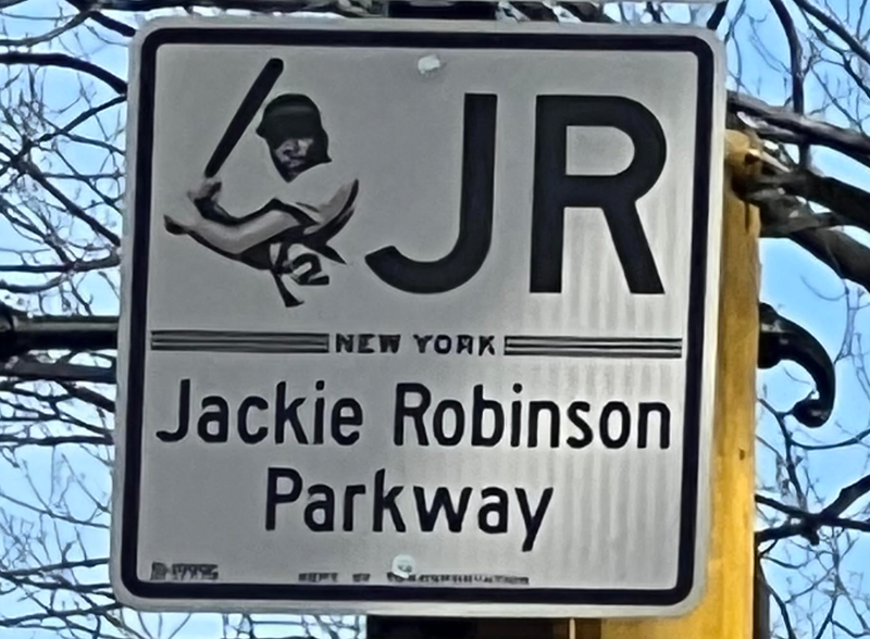 The Department of Transportation fixed a misspelled sign after the baseball Hall of Famer’s first name was spelled “Jakie.”