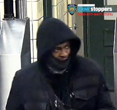Security cameras captured images of the suspect.