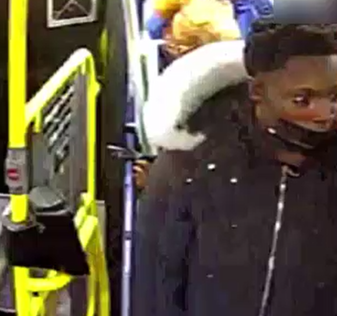 Security cameras captured images of the suspect.