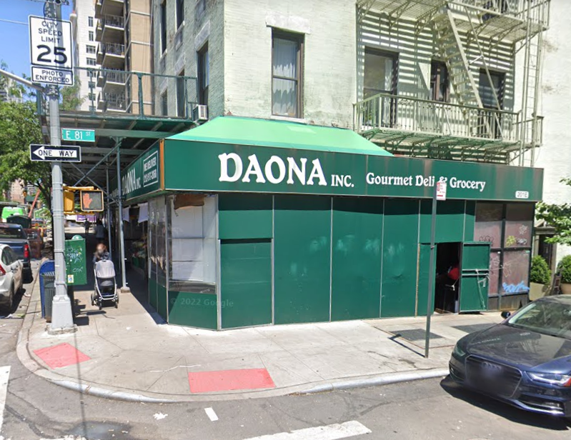 Daona Gourmet Deli and Grocery, where a worker was fatally shot early Saturday morning.