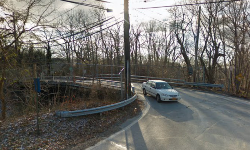 The Sheep Pasture Road bridge in Port Jefferson, New York.