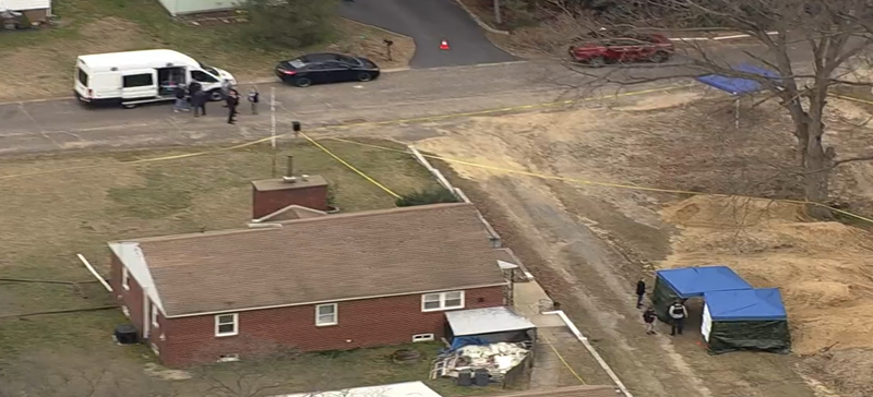 A man collapsed and died outside of a home in Deptford Twp., N.J., on Friday afternoon.