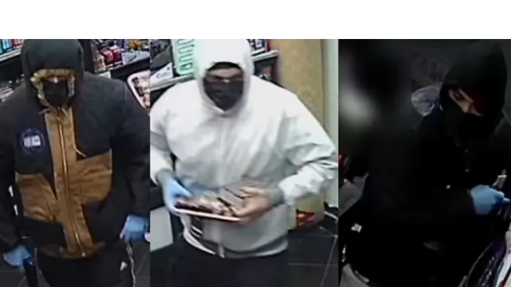 Brooklyn smoke shop worker threatened with gun, razor in robbery, 3 sought