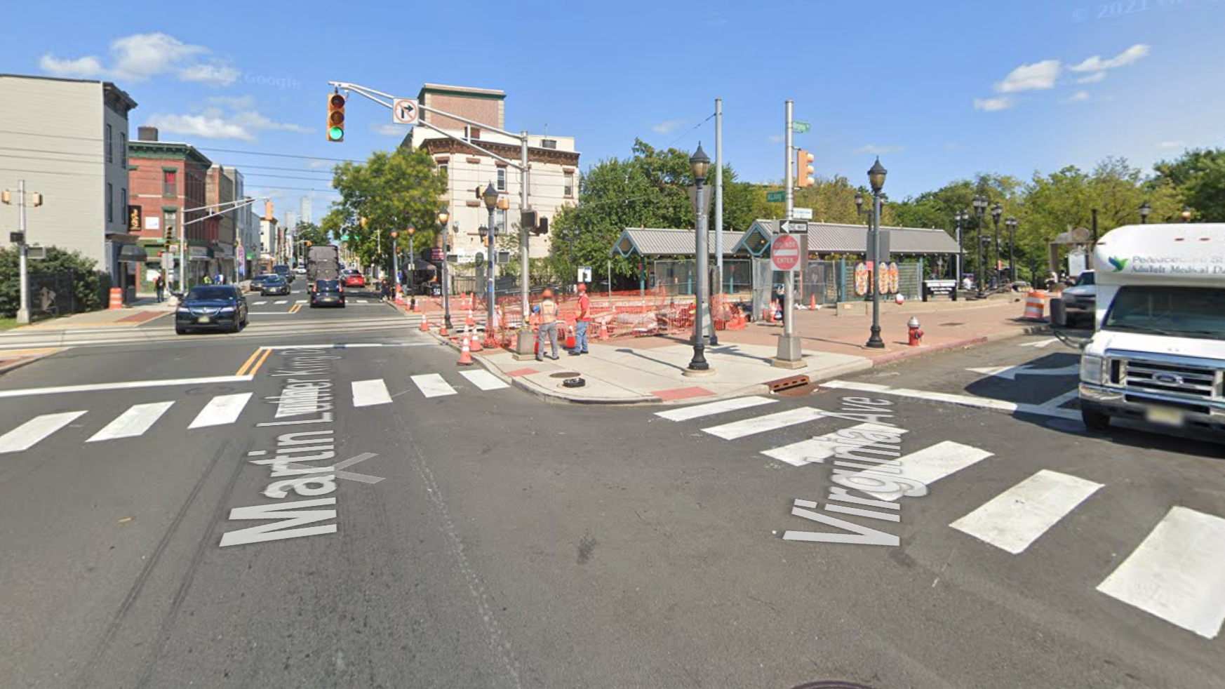 Toddler found alone at busy Jersey City intersection