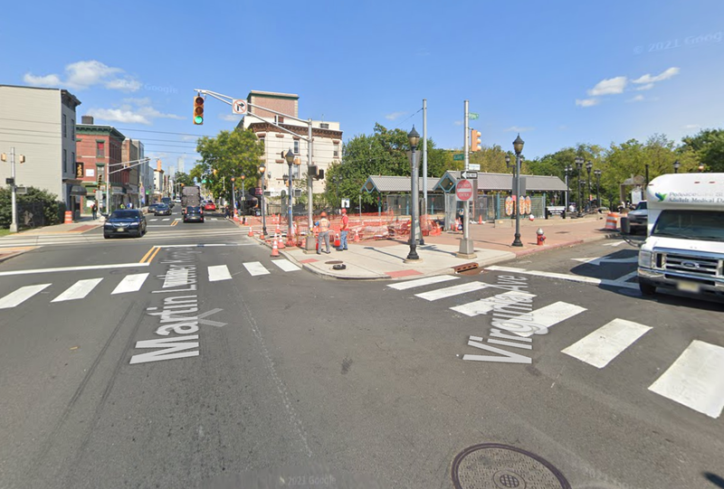 The child was found alone at Martin Luther King Drive and Virginia Avenue intersection Thursday.
