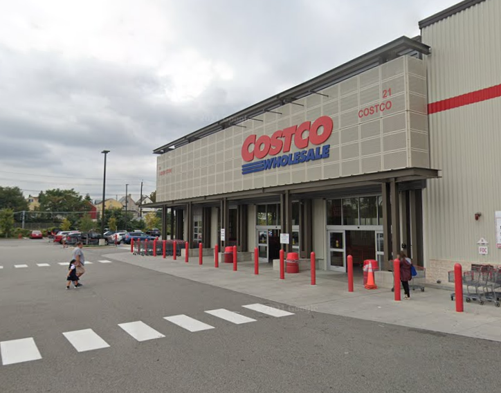 The Costco where a man was shot on Friday, according to police.