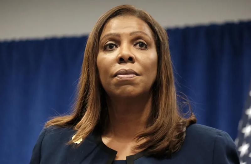 New York State Attorney General Letitia James makes an announcement about a new program that would provide financial resources to abortion providers in New York on May 09, 2022 in New York City.