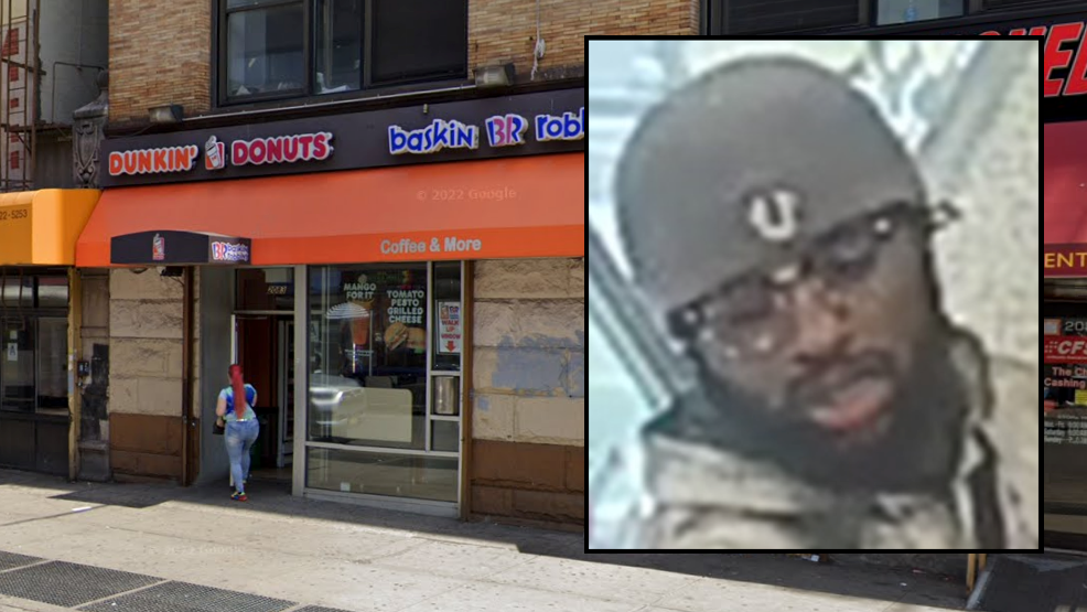 Attacker whips out knife, stabs man in neck at Manhattan Dunkin'