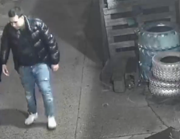 The man allegedly dragged the woman into a driveway and raped her