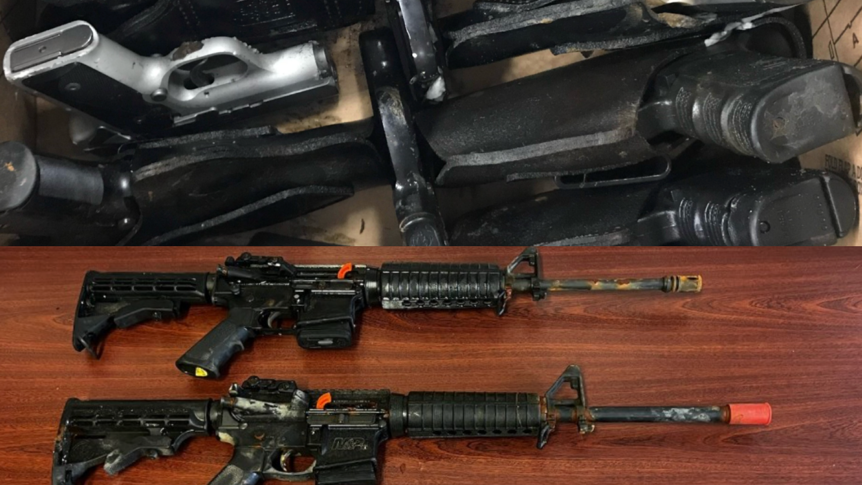 NYC fisherman finds bag of rifles, over a dozen handguns in Jamaica Bay