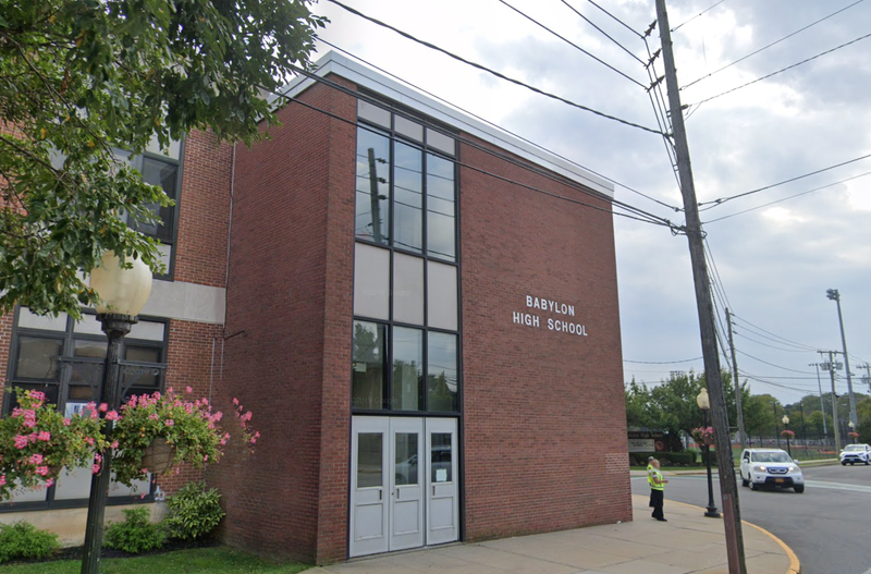 Babylon High School on Long Island
