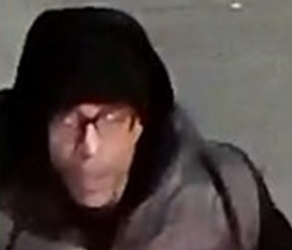 Security cameras captured an image of the suspect.