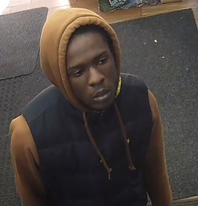 Security cameras captured images of the suspect.