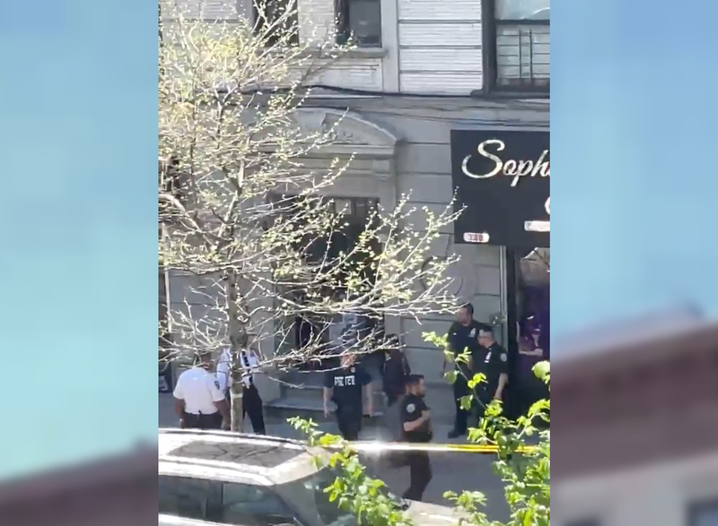 The unidentified man was fatally shot by police inside a Brooklyn apartment after he aimed his gun at officers responding to a reported break-in.