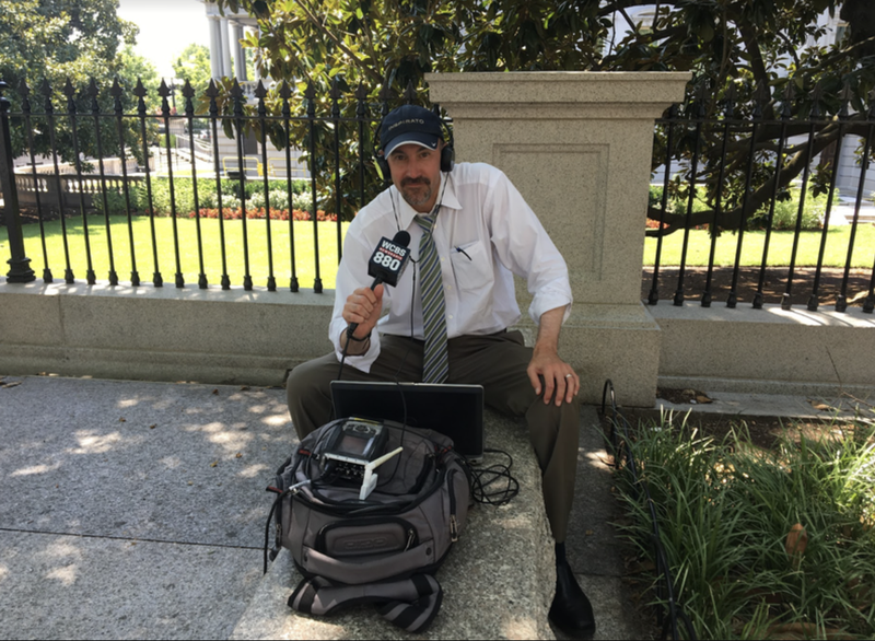 Peter Haskell, a WCBS 880 reporter whose career was cut short by spasmodic dysphonia.
