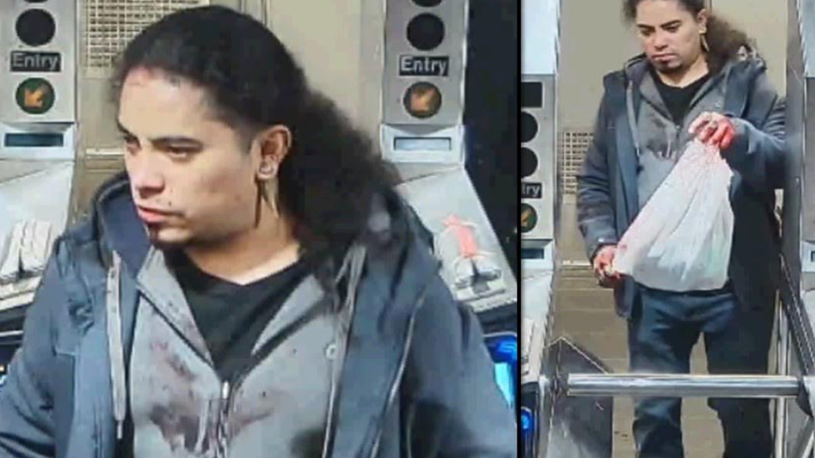 Man punched in face, slashed on Queens subway platform; attacker sought