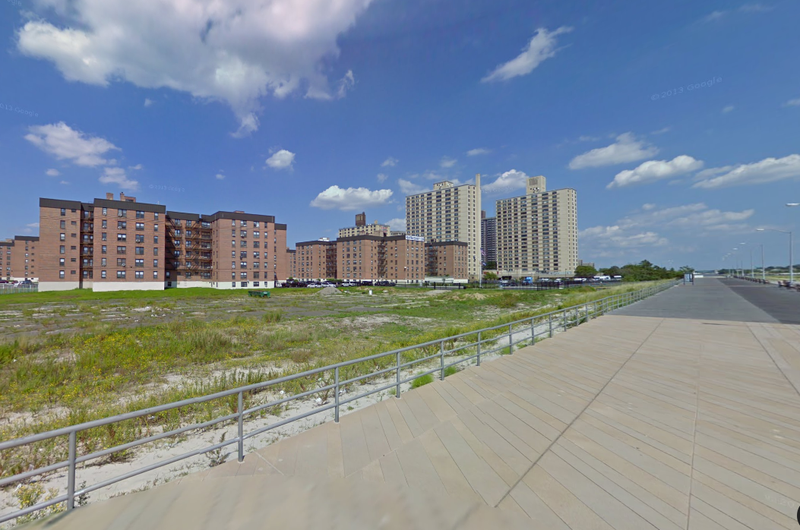 A 2-year-old girl fell from a fifth-floor window of 20-43 Seagirt Blvd. in Far Rockaway on Sunday afternoon