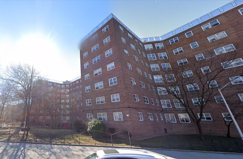 The Eastchester Gardens NYCHA houses, where Ramos allegedly abused two children he was fostering in his apartment.