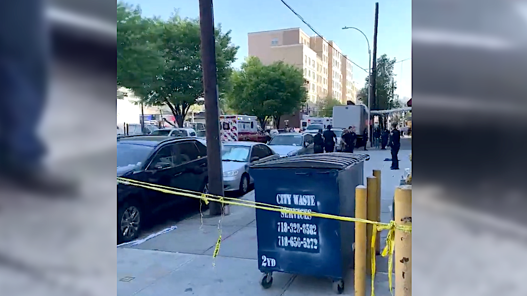 Officer shoots 'distressed' man with scissors, knife who charged at cops, bystander in the Bronx: NYPD