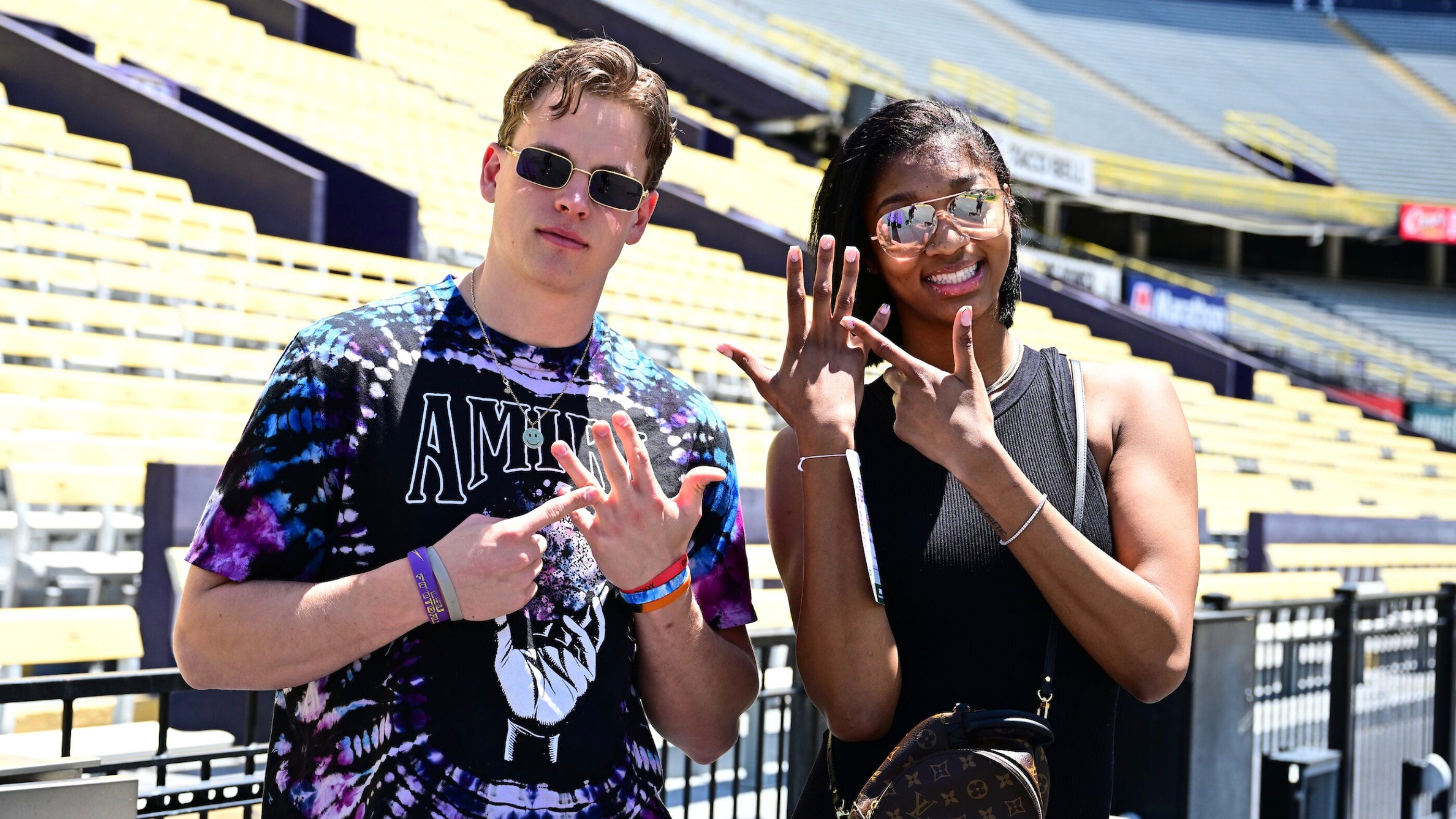 LSU royalty returns: Joe Burrow, Angel Reese and others hit Tigers Spring Game