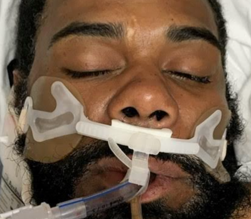 The unidentified victim in Saturday's Bronx beating