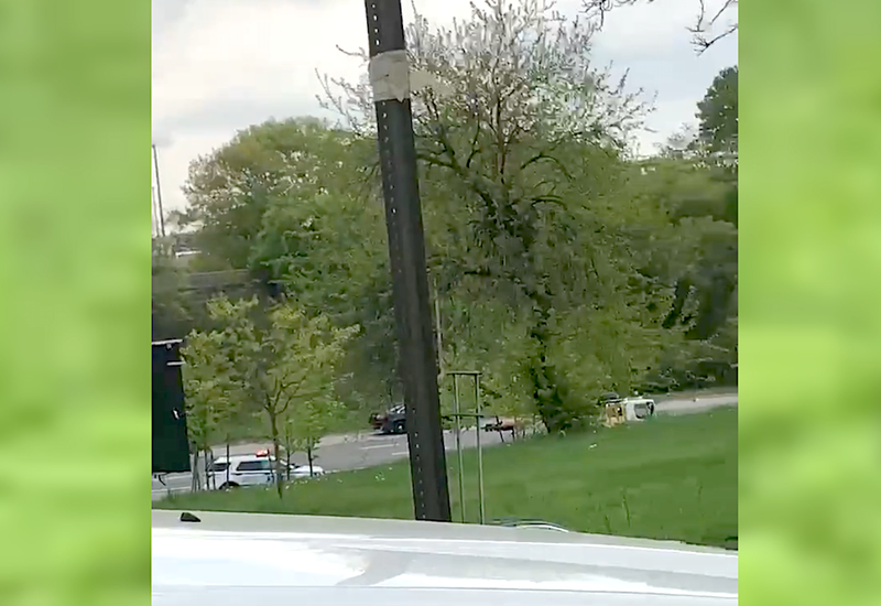 The contractor was fatally struck while working on the Grand Central Parkway in Queens Wednesday.