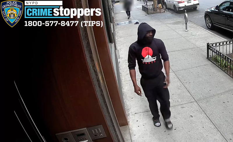 Video released by police on Thursday shows the suspect walking down a street around the time of the attack