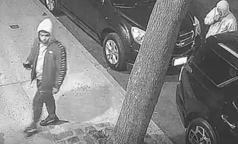 Security cameras captured video of the suspects.
