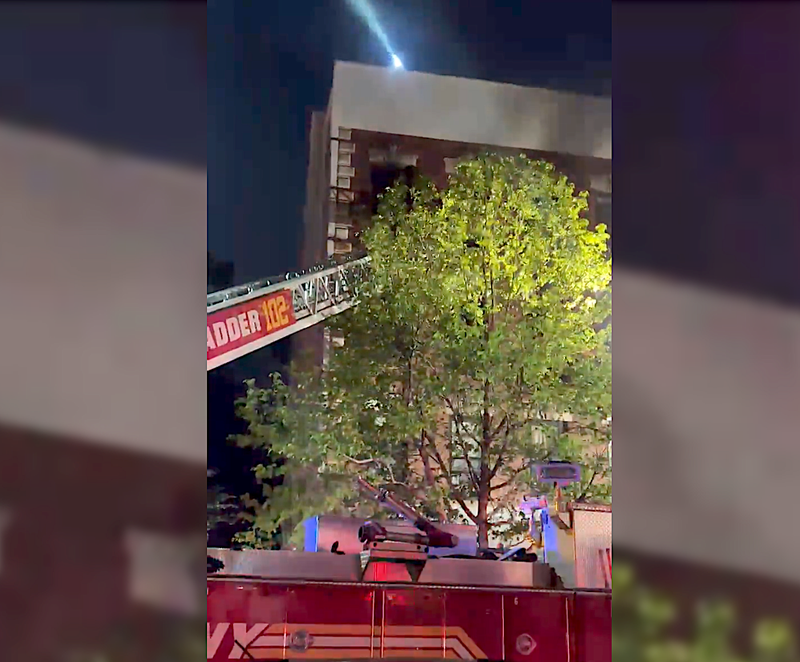 The mom and her two daughters were found in an apartment and rushed to a hospital