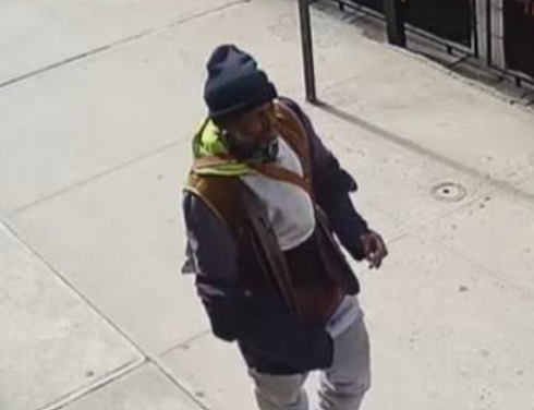 Security cameras captured images of the suspect.