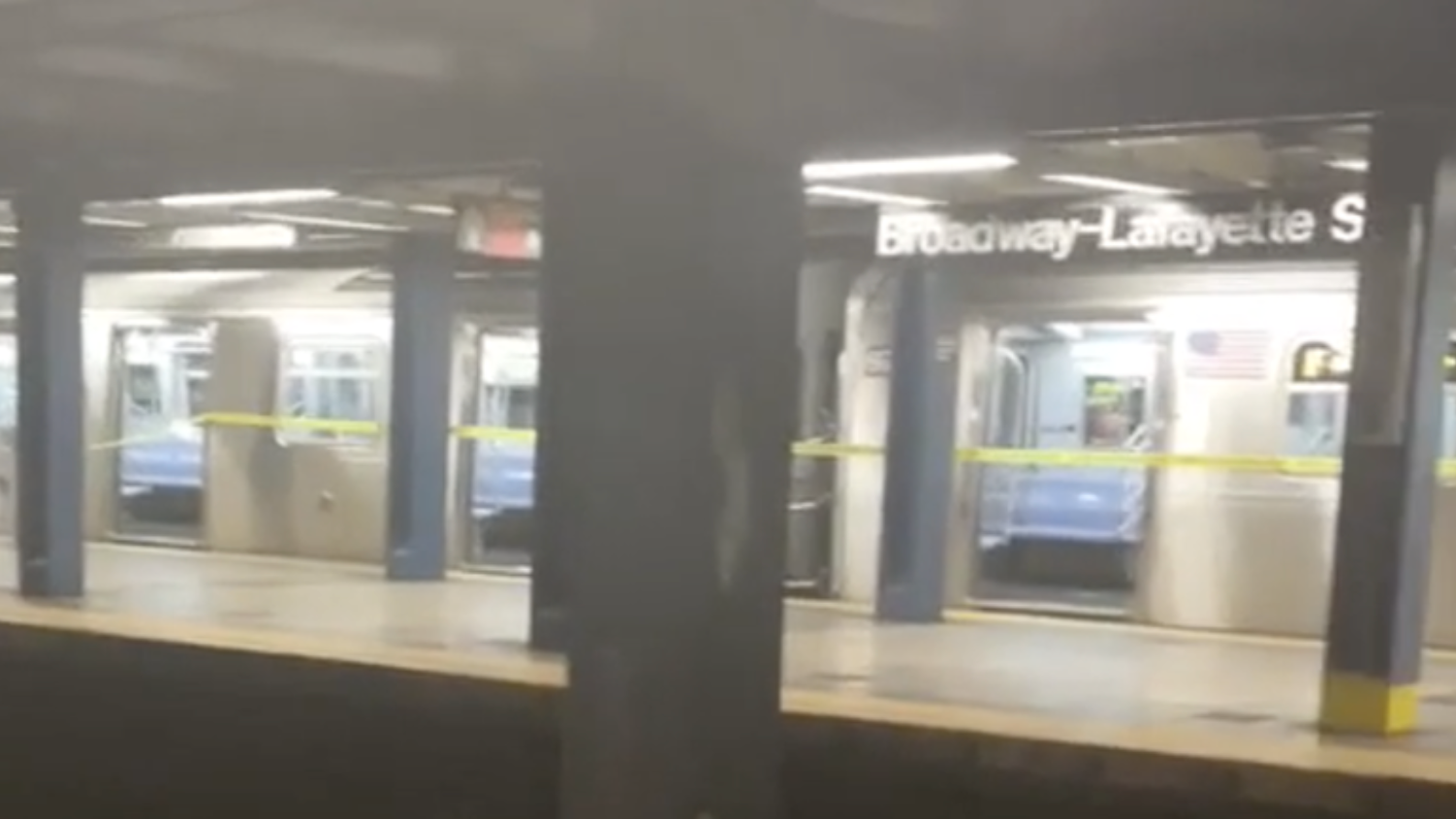 Man released without charges filed after fatally choking erratic passenger on Manhattan train