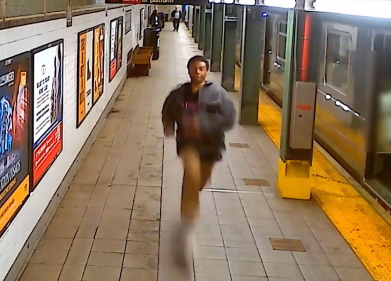 Police are searching for a man who snatched the eyeglasses right off a subway rider's face in Prospect Heights