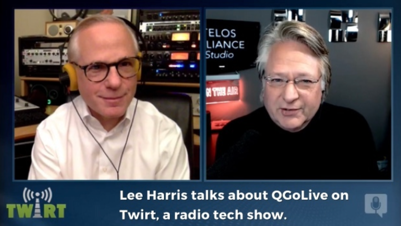 Lee Harris discusses QGoLive, a software program that he created which allows reporters to quickly get on the air in broadcast quality simply by launching an app and pressing one button. 