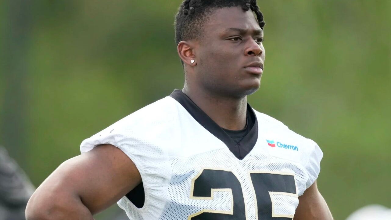 The secret to Saints rookie Kendre Miller's elite balance? It might surprise you.