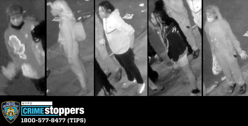 Police circulated security camera images of the suspects.