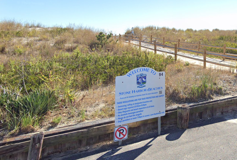 The Pennsylvania girl was bitten by a shark on Sunday, Stone Harbor officials confirmed.