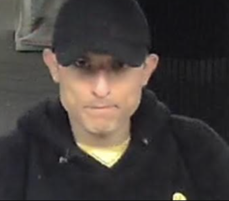 Police circulated security camera images of the suspect.