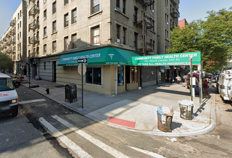 Corner of Arden Street and Nagle Avenue, near where a man fatally slashed another man's throat on Tuesday.