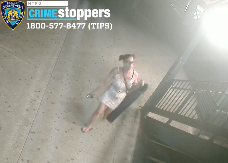 The suspect was last seen exiting the Burke Avenue station, cops said