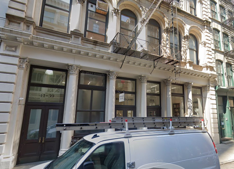 A 23-year-old woman fell to her death from a building in Tribeca Saturday, police said.
