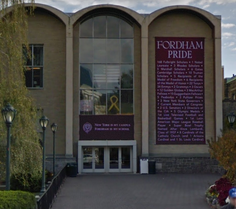 Fordham University, the subject of a lawsuit alleging the school failed to prevent repeated rape of a student.