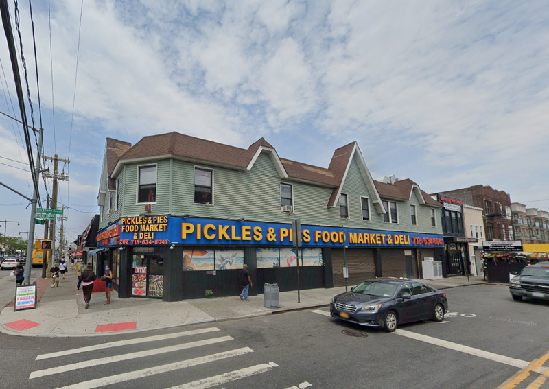 Two deli workers were arrested and charged with attacking a drunken man who stormed into their business early Sunday