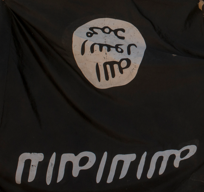 An ISIS flag