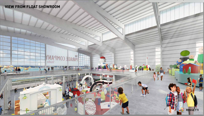 Renderings of Float Showroom
