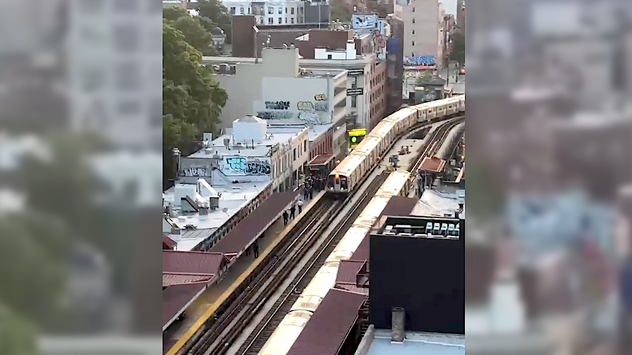 Man stabbed to death on subway train in Williamsburg