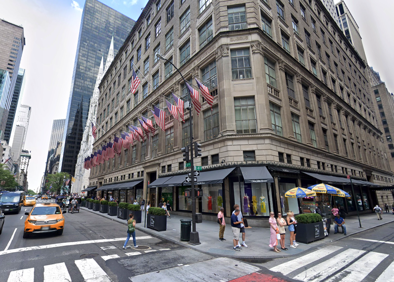 A woman was attacked in a suspected hate crime outside Saks Fifth Avenue in Midtown on May 31