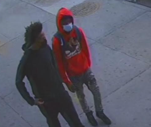 Security cameras captured an image of the two boys who started arguing with the boy one of them eventually shot.