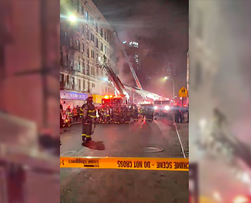 The FDNY fire marshal is investigating the cause